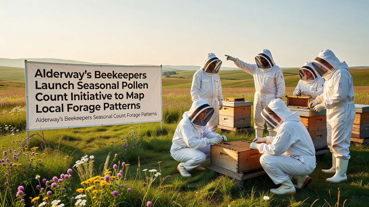 Alderway's Beekeepers Launch Seasonal Pollen Count Initiative to Map Local Forage Patterns